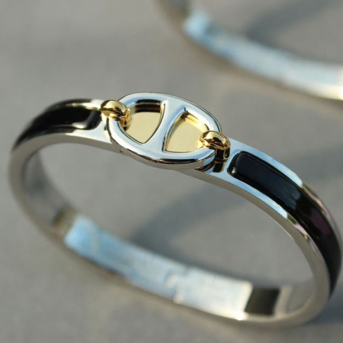 ??MIRA?¡¥CLIC CHAINE SILVER BRACELET