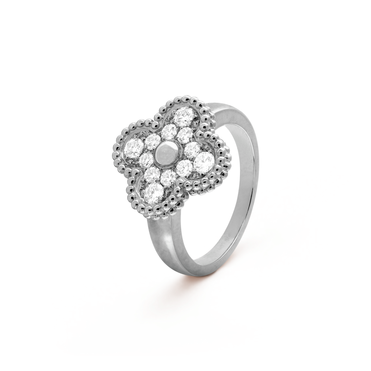 ??MIRA?¡¥CLOVER DIAMOND RING
