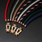 ??MIRA?¡¥FORCE LARGE HORSESHOE NO DIAMOND BRACELET SILVER