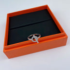 ??MIRA?¡¥ECHAPPEE RING SILVER DIAMOND
