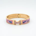 ??MIRA?¡¥H PINK GOLD BRACELET PINK CERAMIC