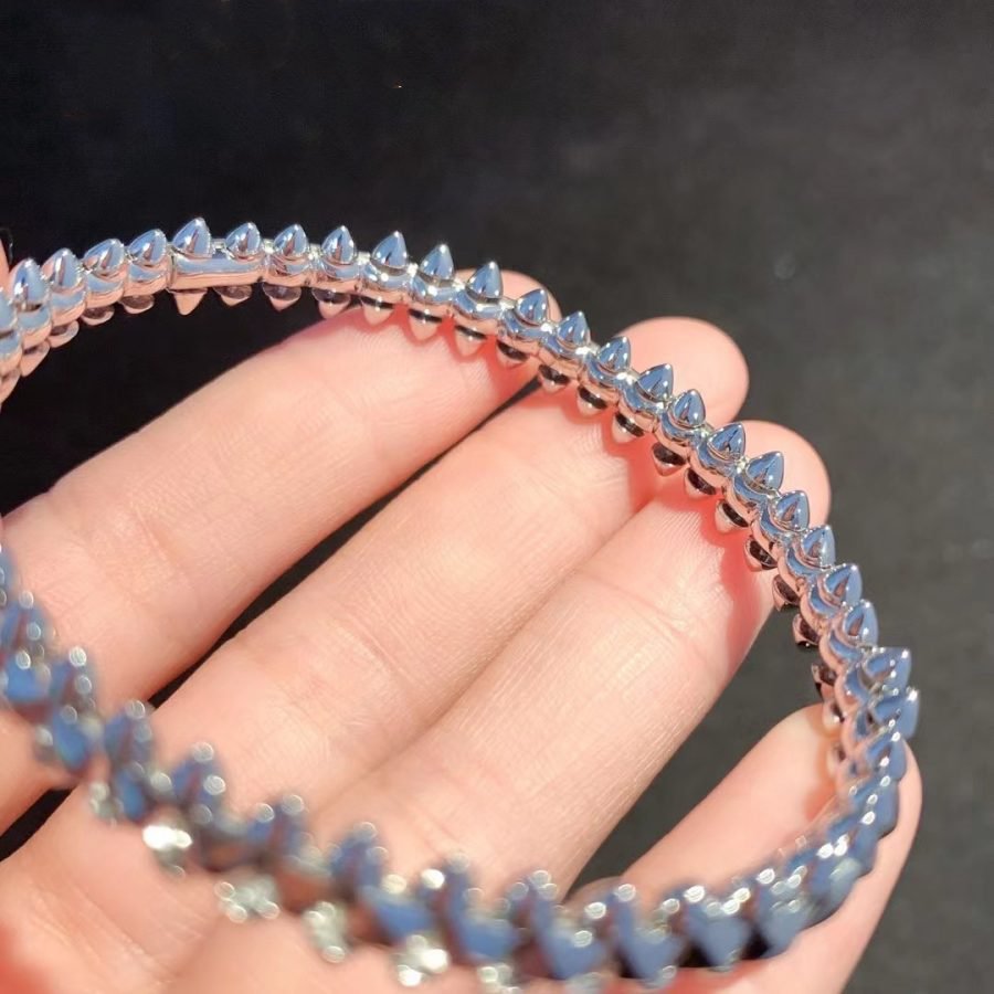 ??MIRA?¡¥CLASH SILVER BRACELET