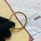 ??MIRA?¡¥CLASH GOLD BRACELET