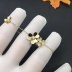 ??MIRA?¡¥FRIVOLE GOLD 5 FLOWERS BRACELET