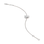 ??MIRA?¡¥FRIVOLE SILVER FLOWER DIAMOND BRACELET