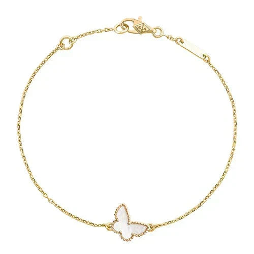 ??MIRA?¡¥BUTTERFLY DARK MOP BUTTERFLY BRACELET